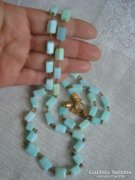 Perui opál gyönyörű designer lánc
