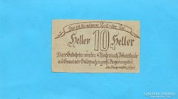 Ausztria Hajtatlan aUNC 10 Heller 1920