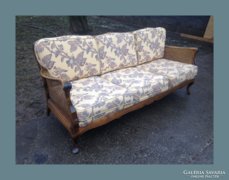 Gyönyörűséges chippendale kanapé,szófa,garnitúra része