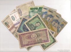 Romániai pénzek 10 db