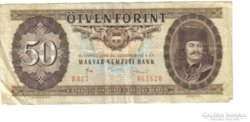 Ötven forint - 50 Ft - 1986. november 04.