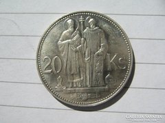 Szlovákia Ezüst 20 Korona 1941