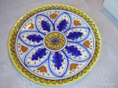 Csodaszép spanyol fali tányér régi 27 cm
