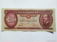 Gyönyörű 100 Forint 1957 !! 