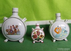 Zsolnay, Drasche, Kispesti porcelán kulacsok