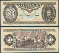 50 forint 1983 UNC