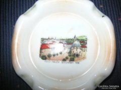 Pécs , Széchenyi square , bowl , on Victoria porcelain