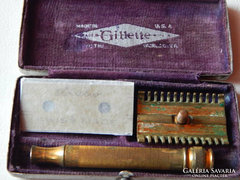 Antik 1920-as Gillette borotva készlet