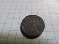 Németország  Horogkeresztes 1 Pfennig 1940 "J" !!