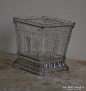 Borász mécsestartó kis asztali üvegkaspó