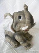 Gilde porcelán elefánt figura