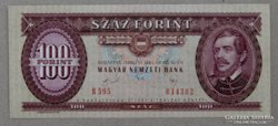 3db 1989-es 100 Forintos bankjegy sorszám követő