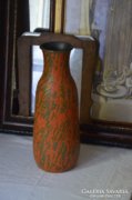 Lénárt retro iparművészeti kerámia váza
