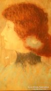Vöröshajú nő. Ronai 1903 jelzéssel 
