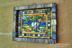 X. Már -50%-al csökkentett áron!  Afrika. Eredeti 3D. Tiffany fali kép akció!