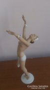 Ritka Schaubach Kunst / Wallendorf Táncosnő porcelán