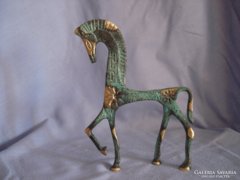 Iparművészeti bronz ló