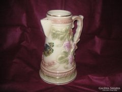 Hunting jug with grouse cock