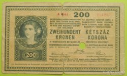 200 korona 1918