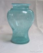 Karcagi fátyolüveg váza 