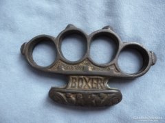 Régi Horthy kor csendőr öntöttvas patent boxer eredeti szép
