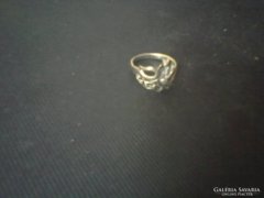 Ezüst kobrás gyűrű