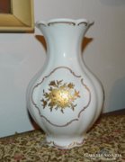 Bavaria Jaeger aranyozott öblös váza