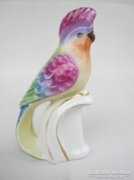 Drasche porcelán papagáj kakadu
