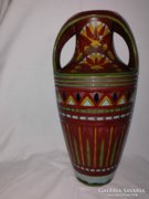 Régi Zsolnay "egyiptomi" váza