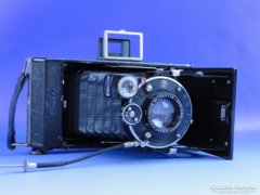 0D805 Antik ZEISS IKON fényképezőgép bőr tokjában