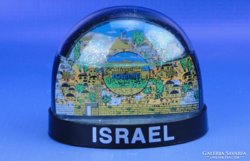 0D706 ISRAEL hógömb üveg gömb