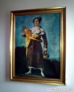 Francisco de Goya: Korsós lány  