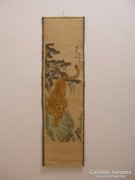 Tigris, kínai festmény tekercs