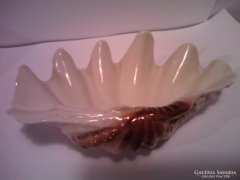 Kínáló,hollóházi porcelán kagyló