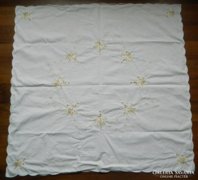 Azure - embroidered tablecloth - needlework