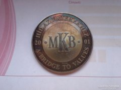 MKB 1 uncia ezüst patina