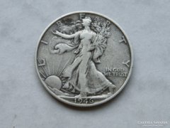 Ap 163 - 1946 Ezüst fél dollár USA Walking Liberty