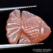 Valodi AAA 6.21Ct Termeszetes Faragott Napko Hal Féldrágakő