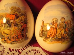 4 db Porcelán tojás darabonként Húsvéti dekoráció