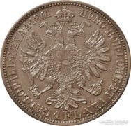 Ferencz József ezüst florin 1861 A