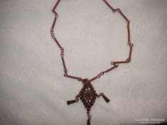 Elegant handmade necklace 70 cm..