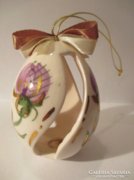 Húsvéti porcelán tojás.7 x 5 cm