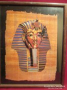 KÉP1 21x26 cm egyiptomi kép pergamenre