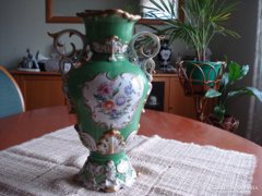 hollóházi ritka barokk váza