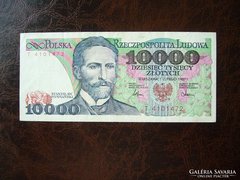 Lengyelország 10000 zlotych 1987