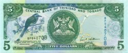 Trinidad és Tobago 5 dollár 2006 UNC
