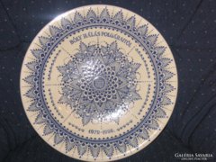 Ficzere - M  Szíjjártó  Réka szép  fali tányérja   34  cm
