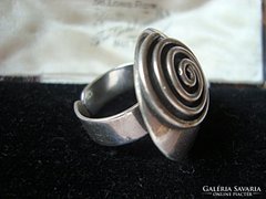 Designer ezüst gyűrű,állítható