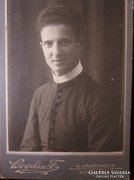  PLÉBÁNOS KATOLIKUS PAP CVD FOTÓ FÉNYKÉP 1908