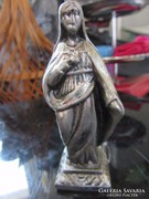 Fém Mária szobor